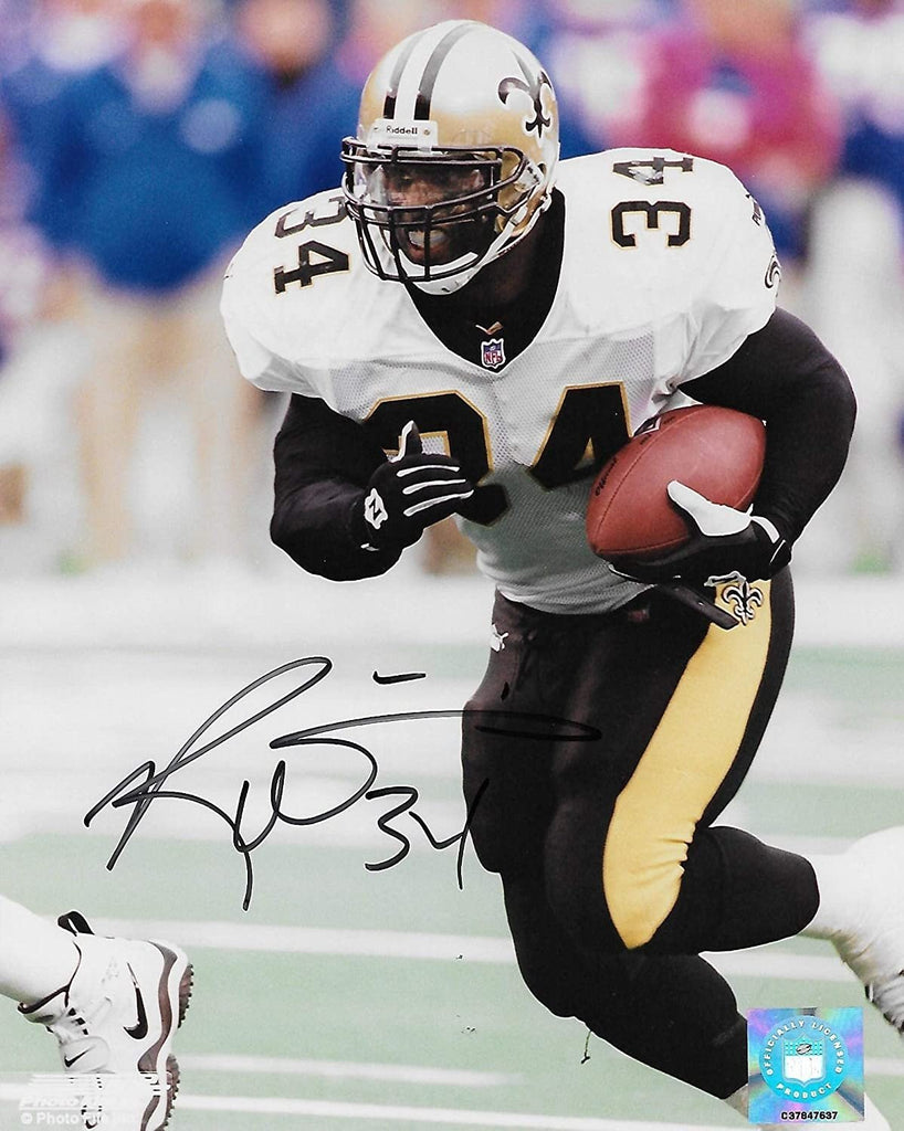 Ricky Williams New Orleans Saints signed autographed 8x10 photo. COA