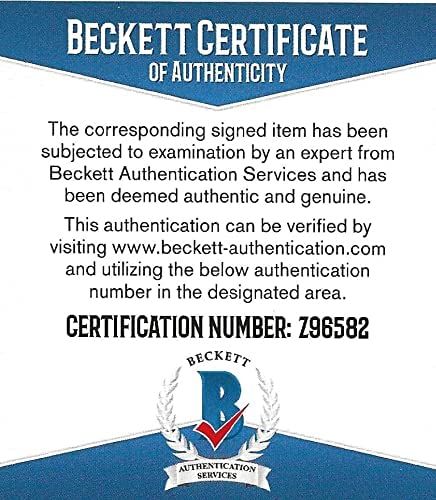 Ron Jaworski Philadelphia Eagles LA Rams signed NFL football proof Beckett COA autograph