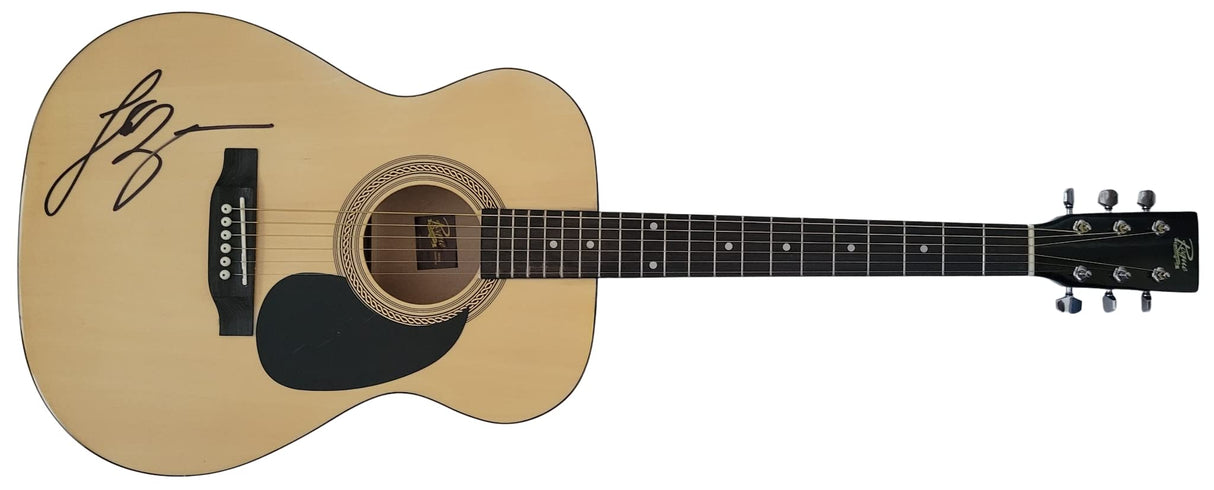 Luke Bryan country music star signed acoustic guitar COA exact proof star autographed