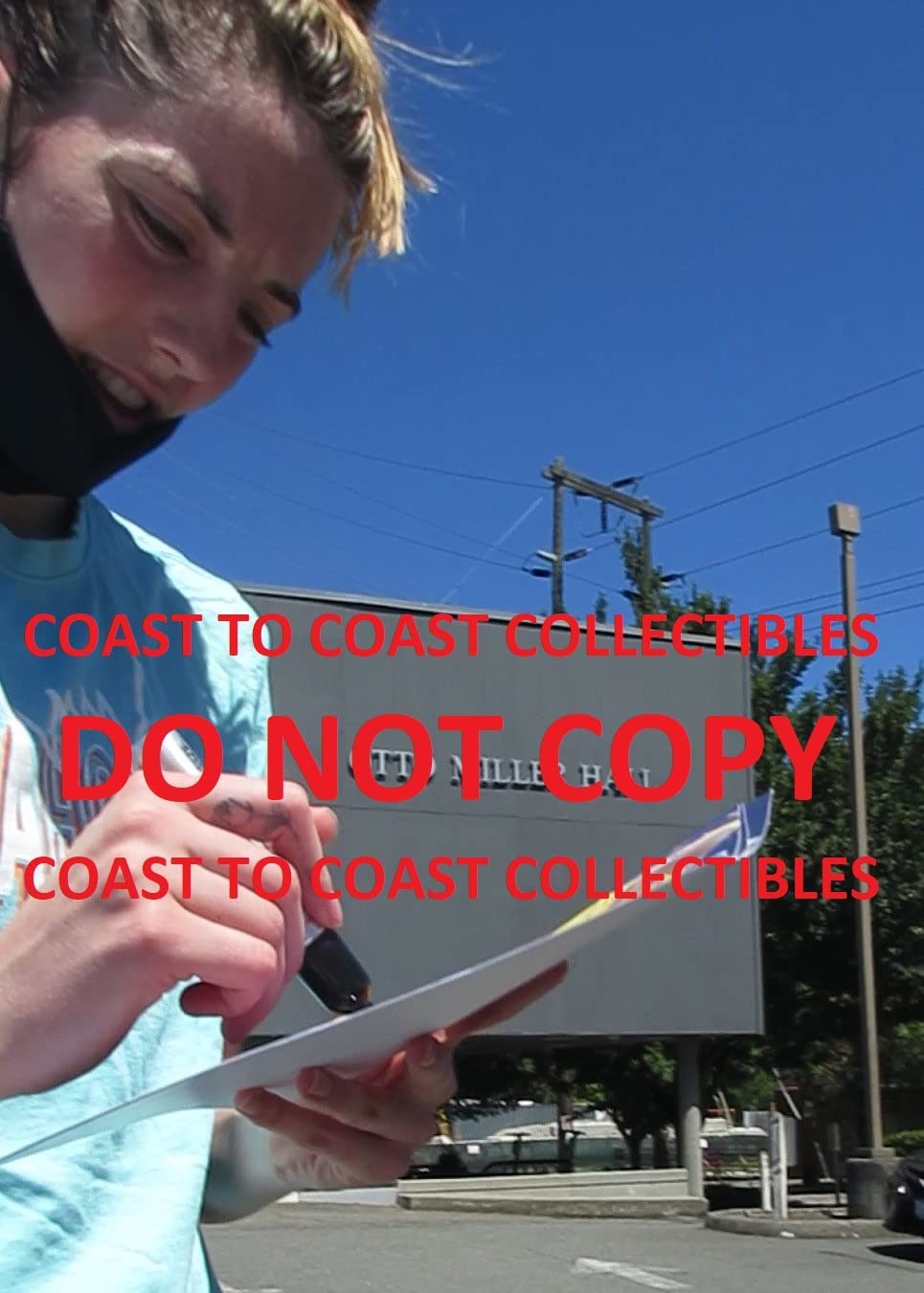 Katie Lou Samuelson signed autographed UConn Huskies basketball 8x10 photo proof Beckett COA