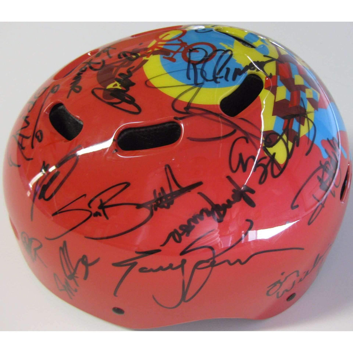 X Games athletes signed autographed helmet - Ryan Sheckler, Buckey Lasek Plus More -COA and proof