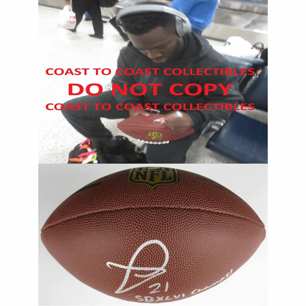 Prince Amukamara, New York Giants Jacksonville Jaguars,Nebraska, Signed, Autographed, NFL DukeFootball, a COA with the Proof Photo of Prince Signing Will Be Included
