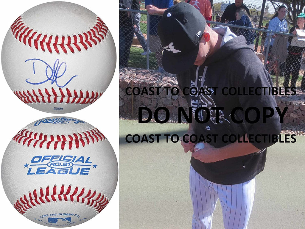 Dylan Cease Chicago White Sox signed baseball COA exact proof autographed