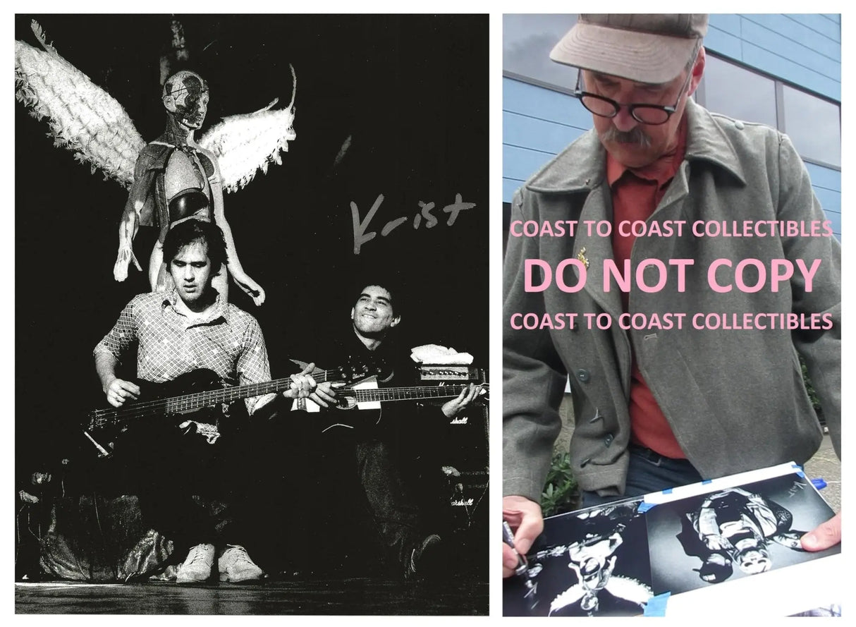 Krist Novoselic Signed Nirvana 8x10 Photo COA Proof Autographed STAR