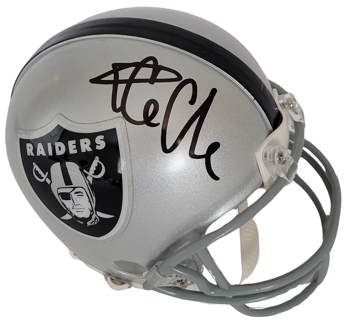 Ice Cube Signed Raiders Helmet Proof Autographed LA Oakland Vegas Los Angeles STAR