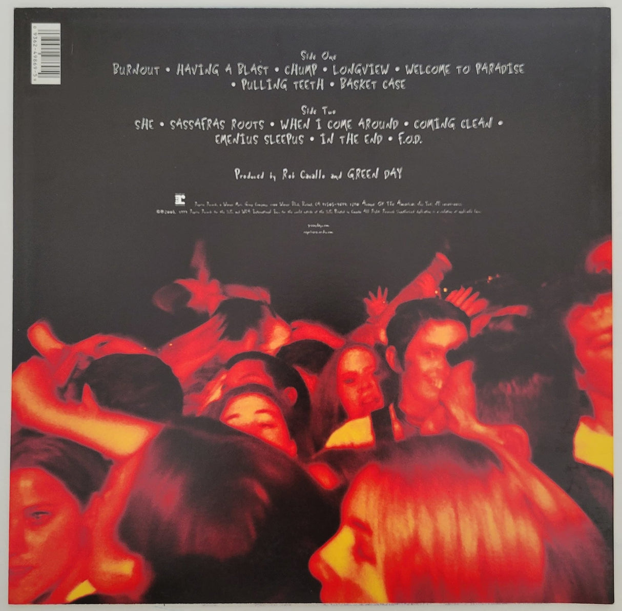 Tre Cool signed Green Day Dookie album vinyl record COA exact proof autographed Vinyl STAR