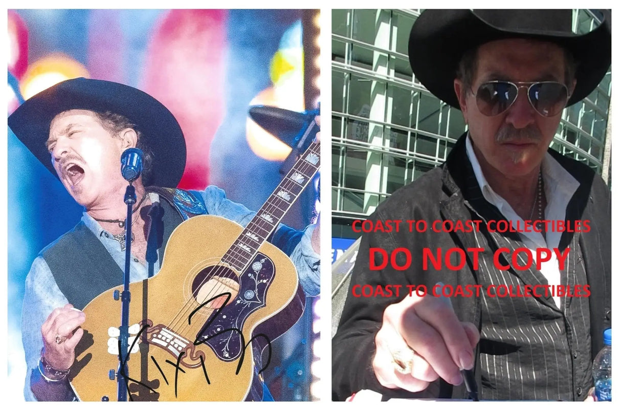 Kix Brooks Country Star signed Brooks & Dunn 8x10 photo COA proof autographed. Star