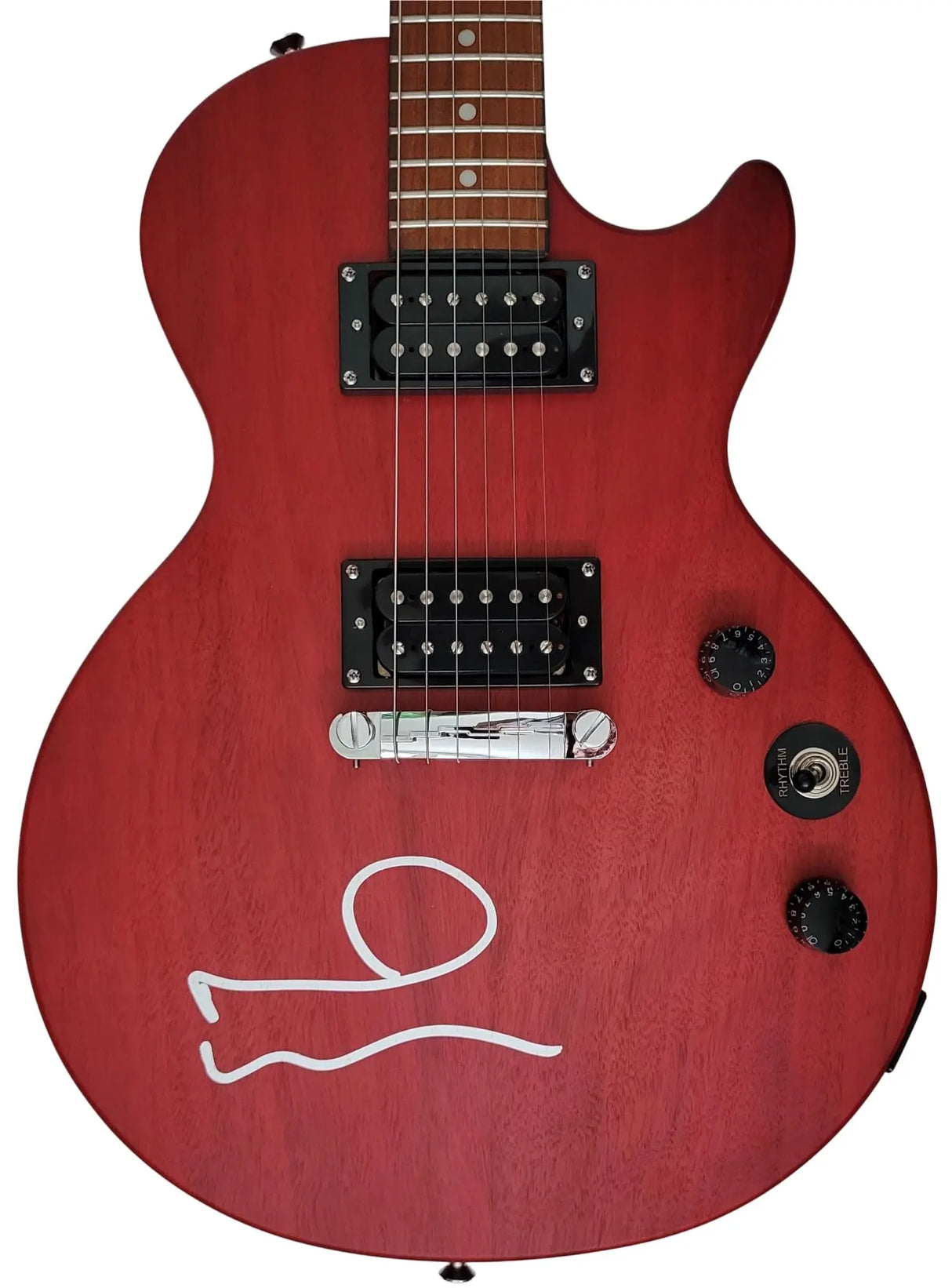 Noel Gallagher Oasis signed Epiphone Les Paul guitar exact proof COA autographed star