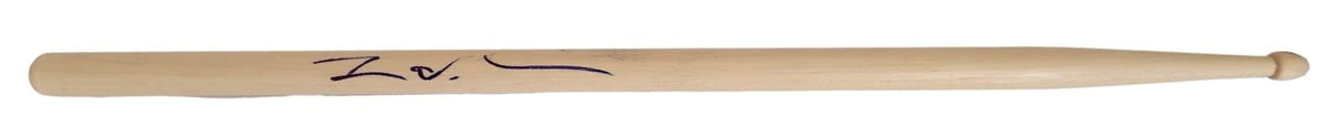 Zak Starkey The Who drummer signed Drumstick COA proof autograph.Ringo Starr son.