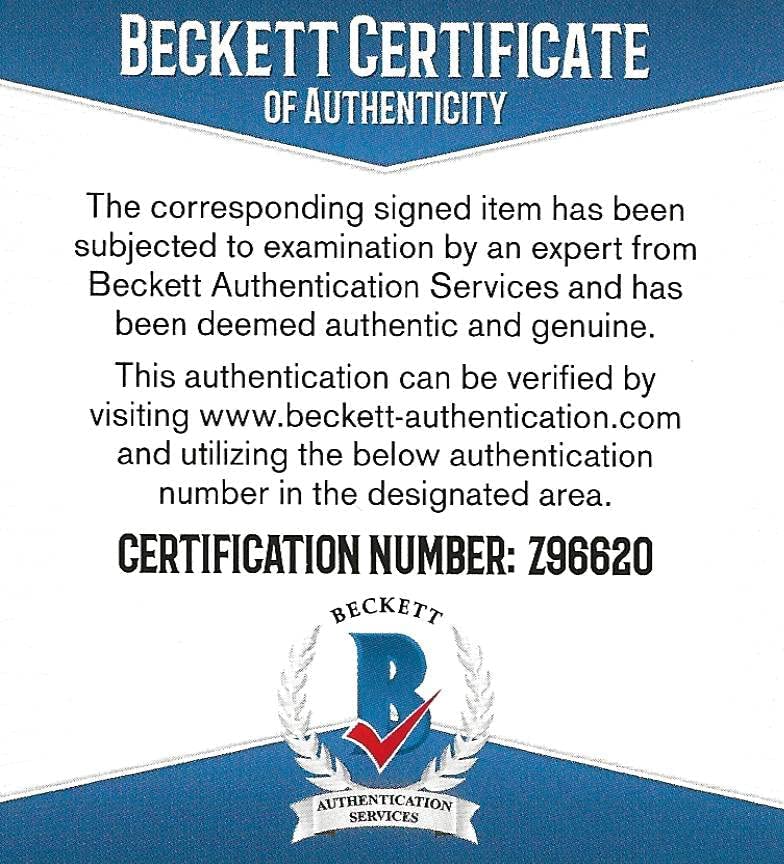Asante Samuel New England Patriots Eagles signed NFL football proof Beckett COA
