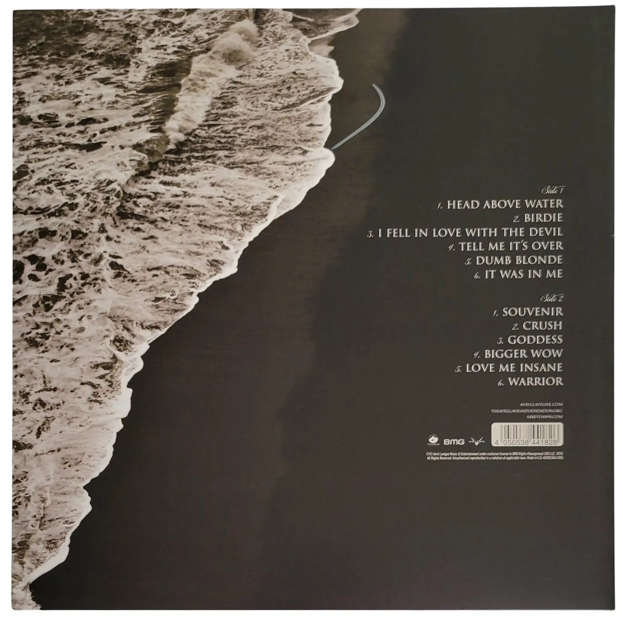 Avril Lavigne Signed Head Above Water Album Vinyl Record COA Proof Autographed Star