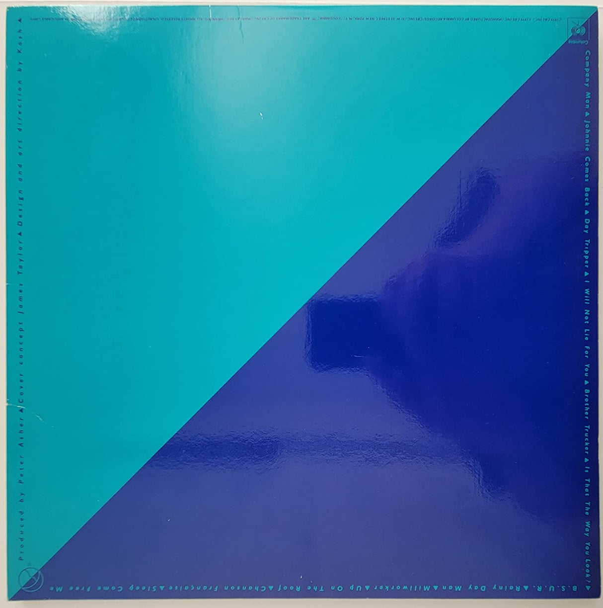 James Taylor signed autographed Flag album vinyl record COA exact proof STAR