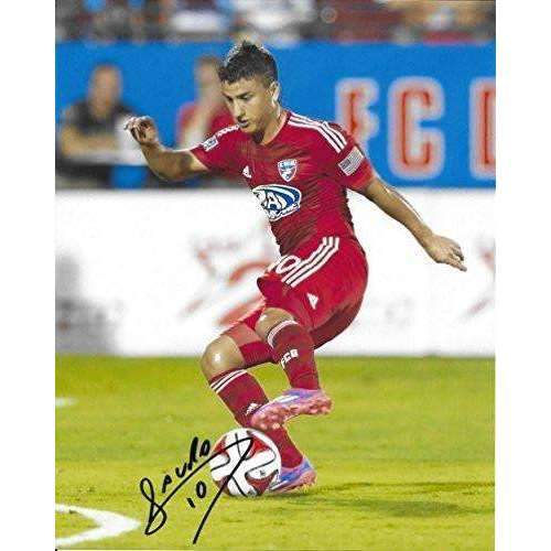 Mauro Diaz, FC Dallas, Argentine, Signed, Autographed, 8x10 Photo, a Coa with the Proof Photo of Mauro Signing the Ball Will Be Included