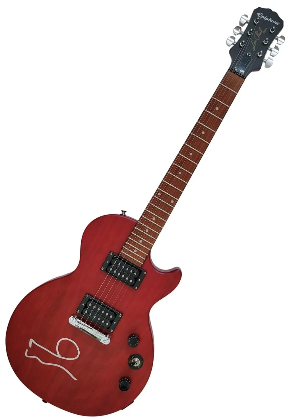 Noel Gallagher Oasis signed Epiphone Les Paul guitar exact proof COA autographed star