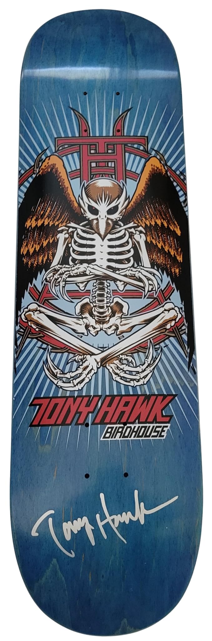 Tony Hawk signed Birdhouse skateboard Deck exact proof COA. autographed