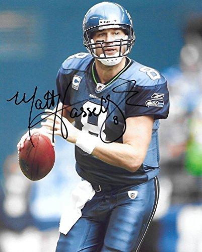 Matt Hasselbeck Seattle Seahawks, Signed, Autographed, Football 8X10 Photo, a COA with the Proof Photo of Matt Signing Will Be Included=