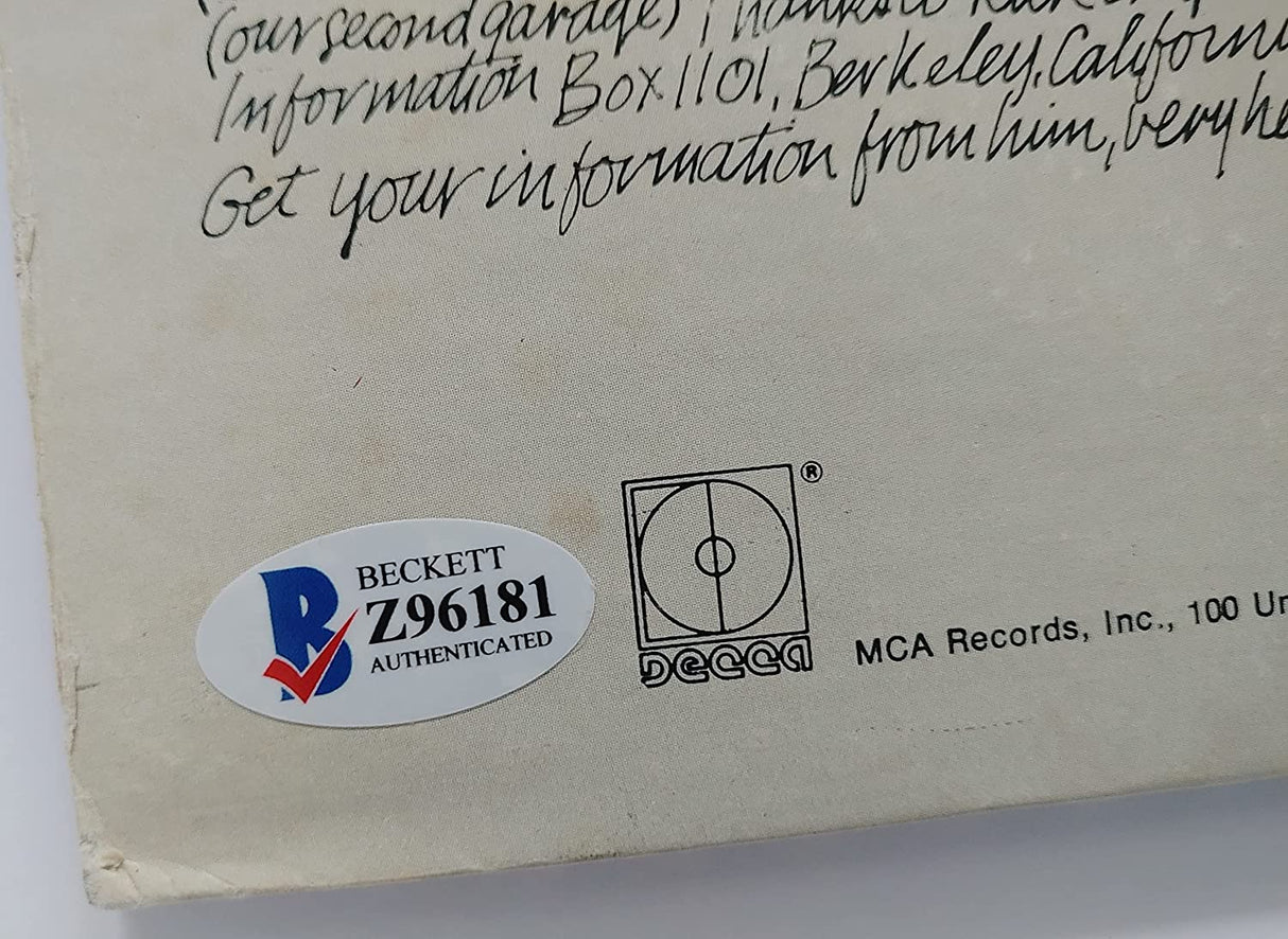 Pete Townshend signed Who Came First album vinyl record proof Beckett COA autographed STAR