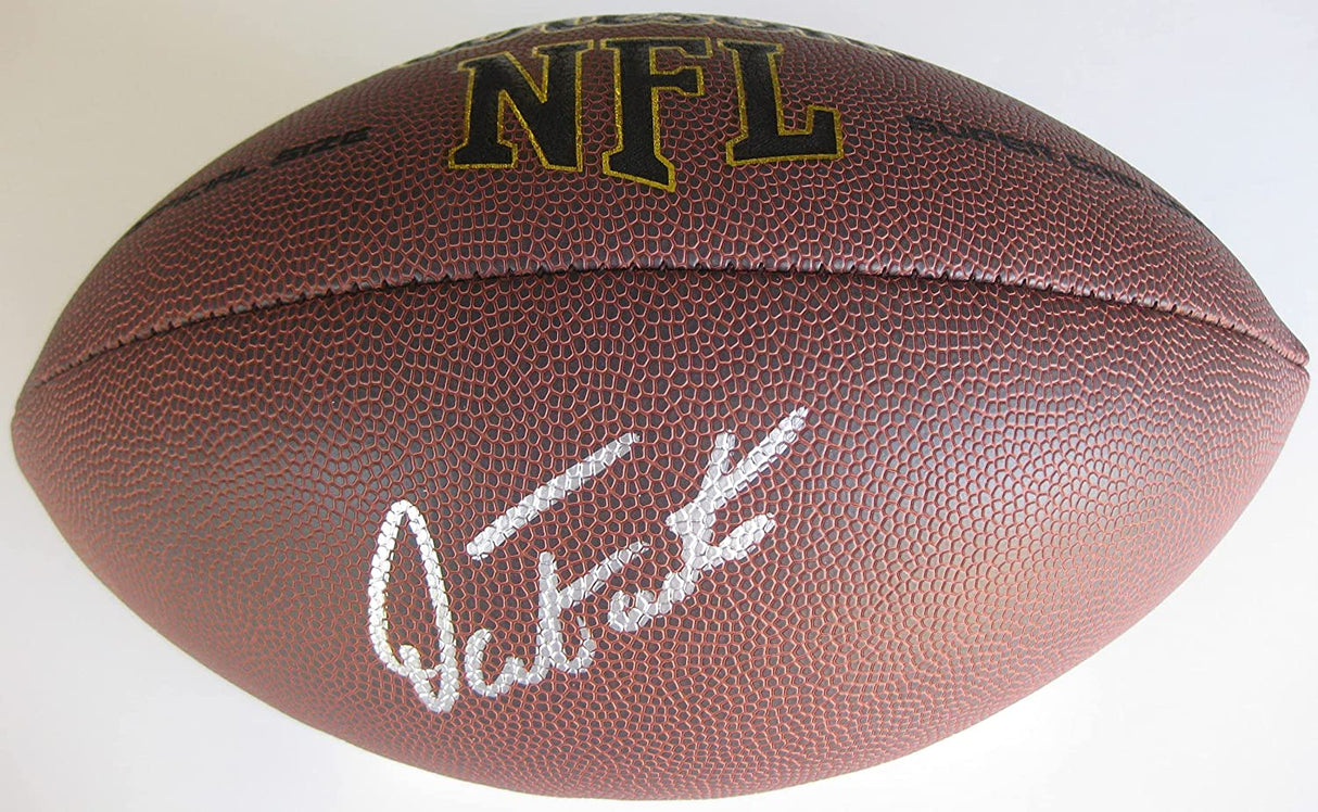 Dan Fouts San Diego Chargers Oregon Ducks signed NFL football proof Beckett COA autograph