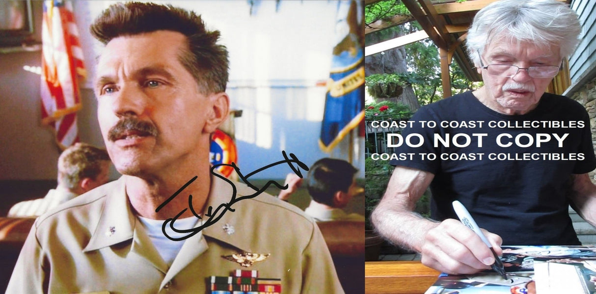 Tom Skerritt actor signed autographed Viper Top Gun 8x10 photo COA- STAR