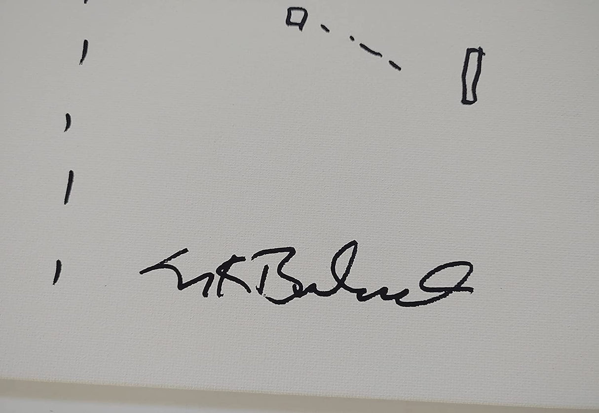 Nolan Bushnell signed autographed 11x14 Pong original sketch Proof Beckett COA Star