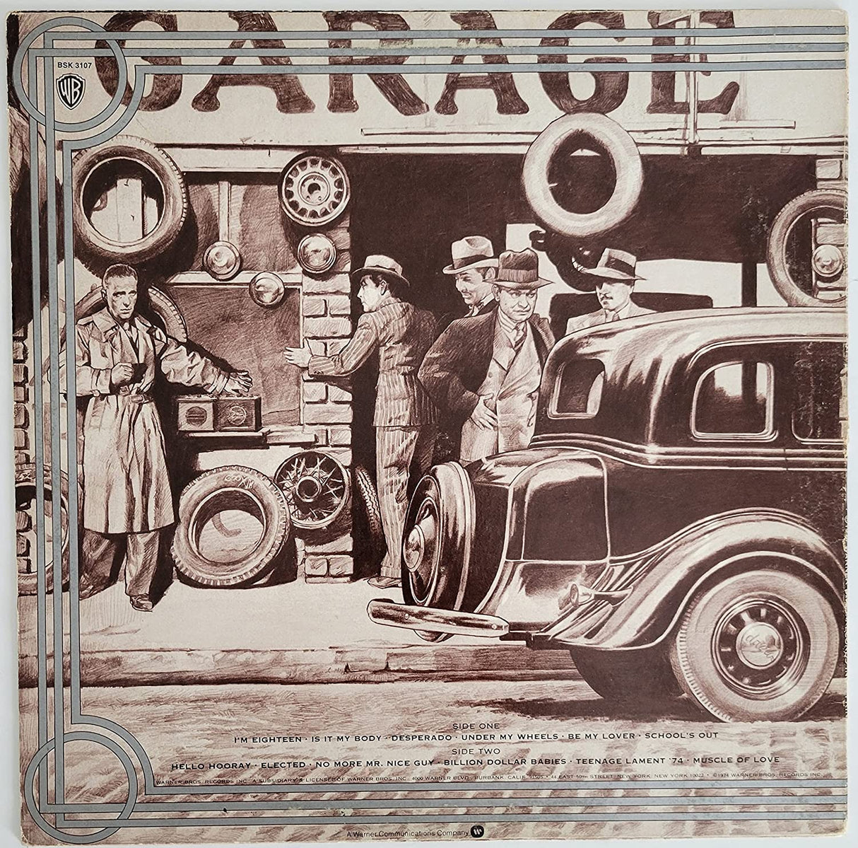 Alice Cooper signed Greatest Hits album COA autographed vinyl record exact proof STAR