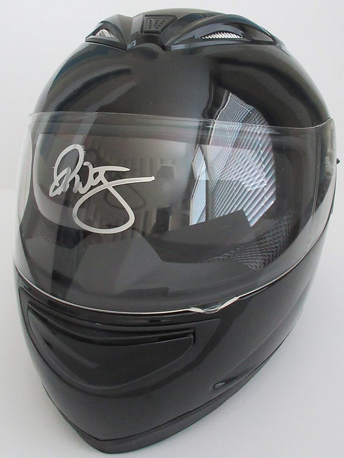 Michael Waltrip Nascar Driver signed autographed full size helmet proof Beckett COA