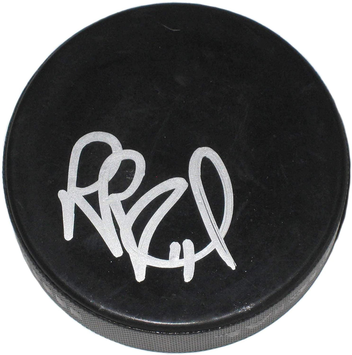 Rob Blake San Jose Sharks LA Kings Avalanche signed Hockey puck proof Beckett COA
