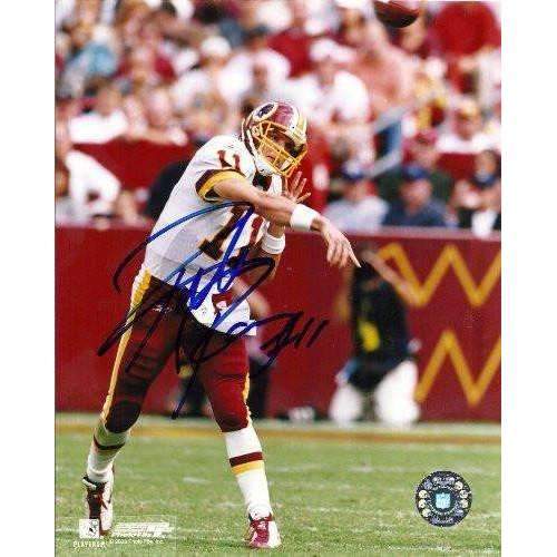 PATRICK RAMSEY,WASHINGTON REDSKINS,TULANE,SIGNED,AUTOGRAPHED,8X10 PHOTO,COA, RARE HARD PHOTO TO FIND