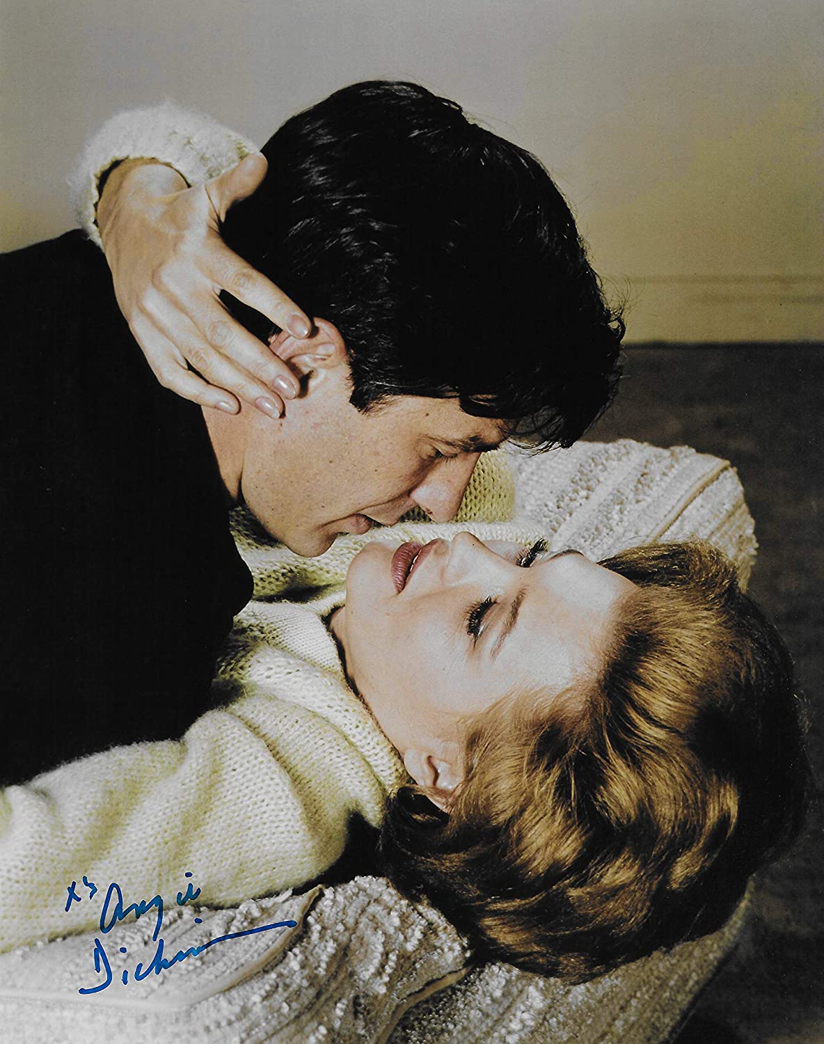 Angie Dickinson actress signed autographed 8x10 photo proof COA, STAR