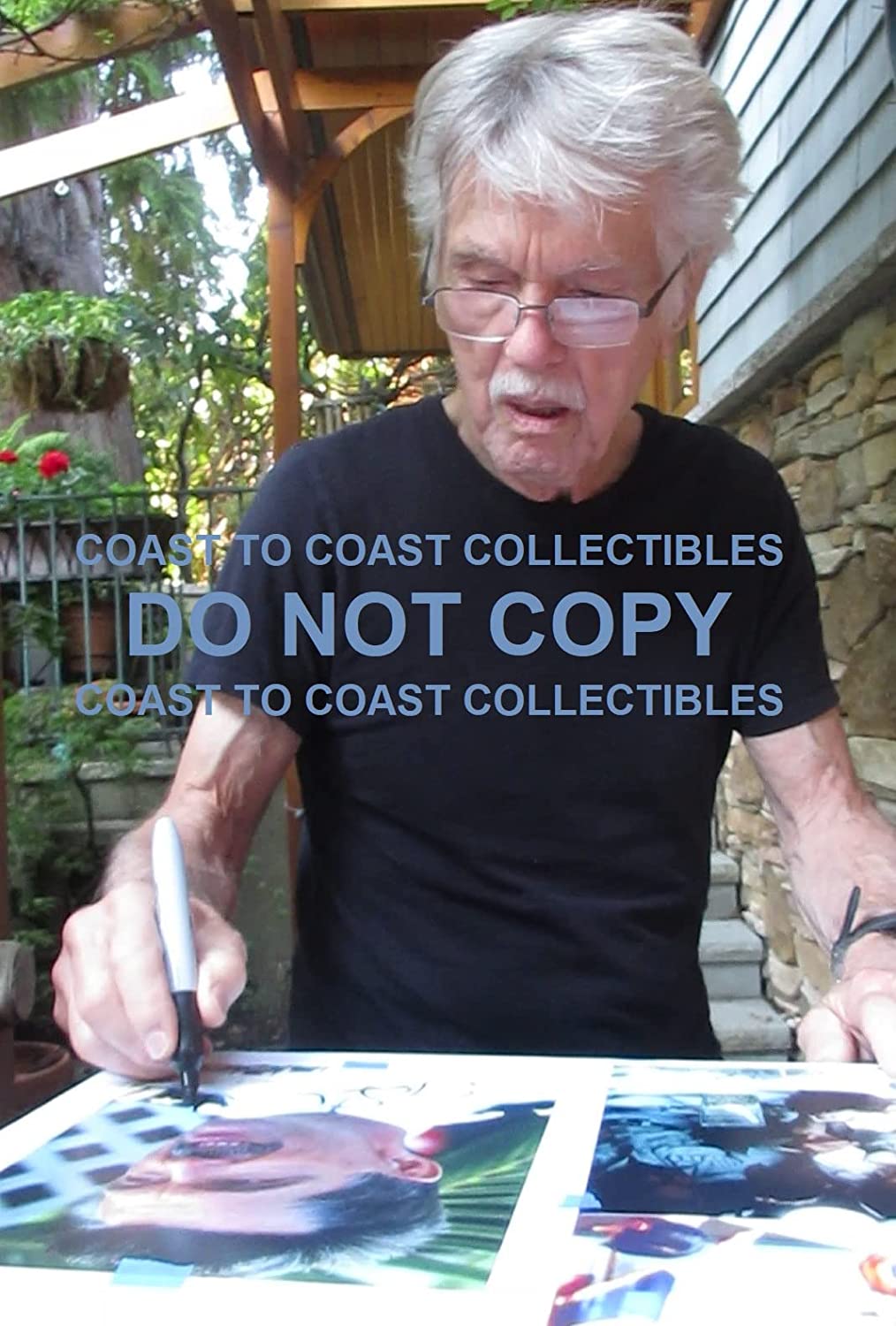 Tom Skerritt actor signed autographed Viper Top Gun 8x10 photo proof Beckett COA STAR.