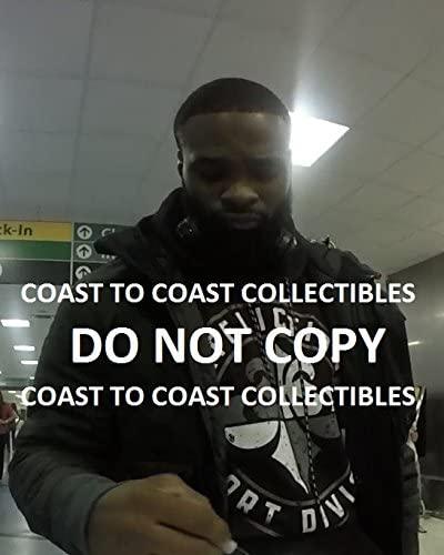 Tyron Woodley Mixed Martial Artist signed autogrpahed UFC 8x10 photo. proof COA