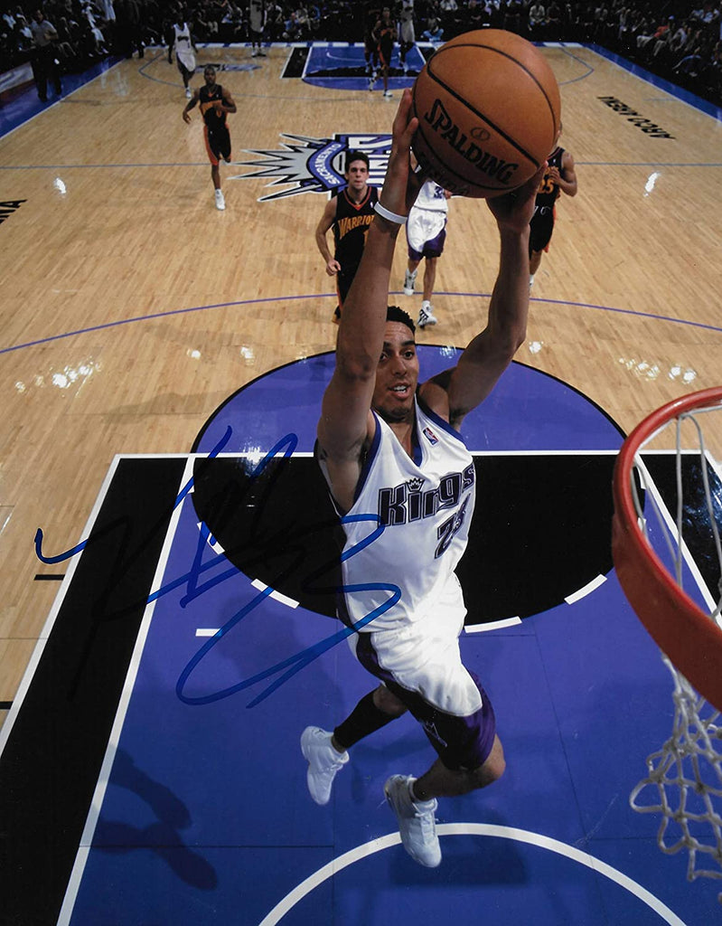 Kevin Martin signed Sacramento Kings basketball 8x10 photo COA