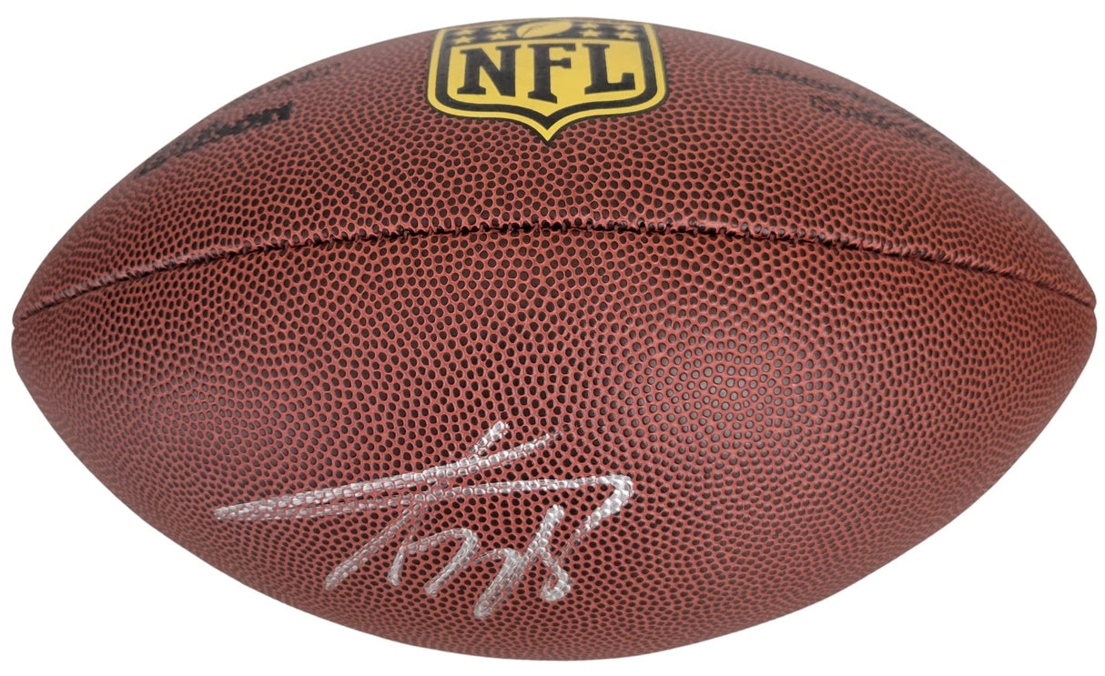 Adrian Peterson Minnesota Vikings signed Duke football proof Beckett COA autographed