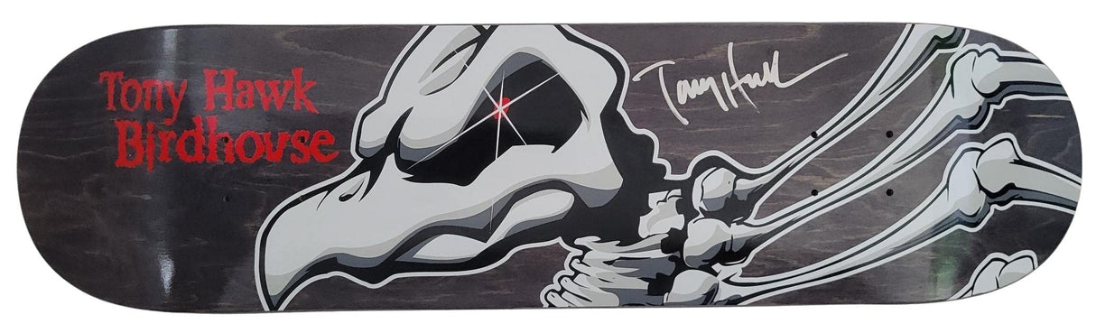 Tony Hawk signed Birdhouse skateboard Deck exact proof COA. autographed