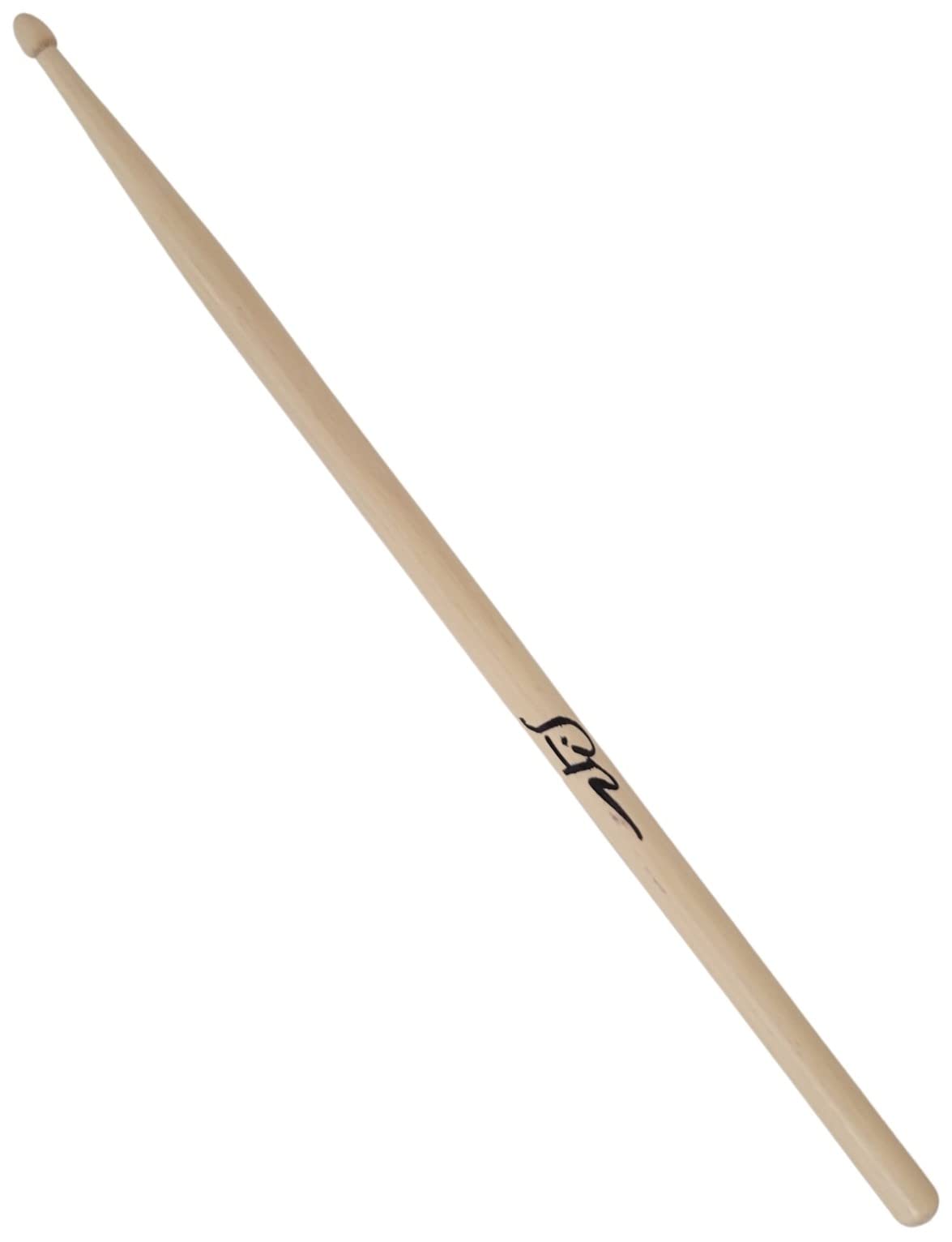 Simon Phillips Judas Priest drummer signed Drumstick COA exact proof Rare autograph star.