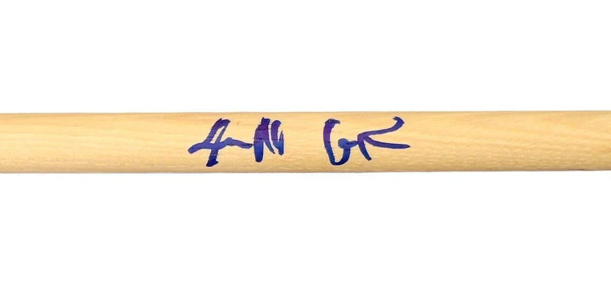 Steven Adler Guns N Roses drummer signed Drumstick COA proof autographed GNR