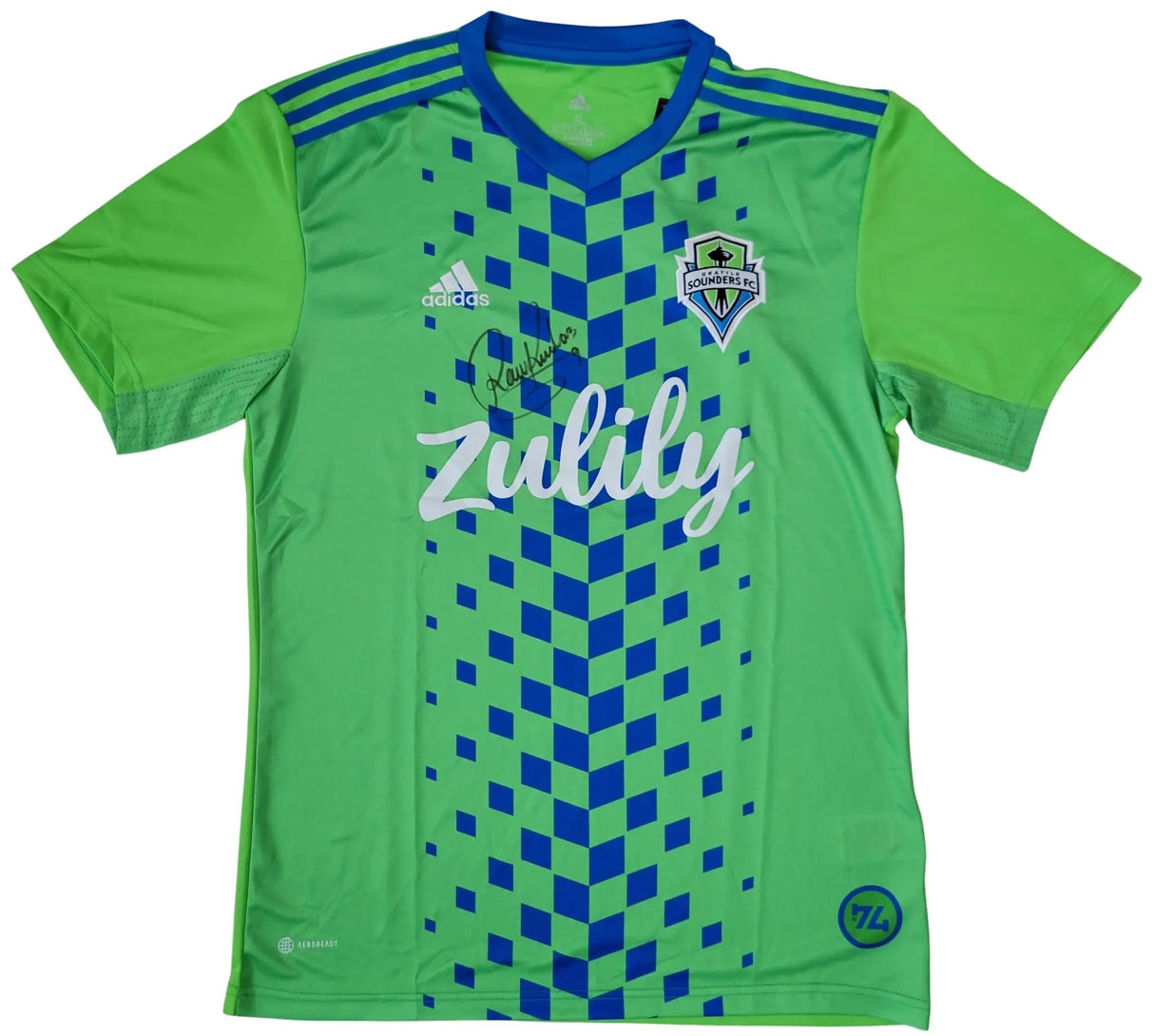 Raul Ruidiaz signed Seattle Sounders FC soccer jersey COA proof autographed