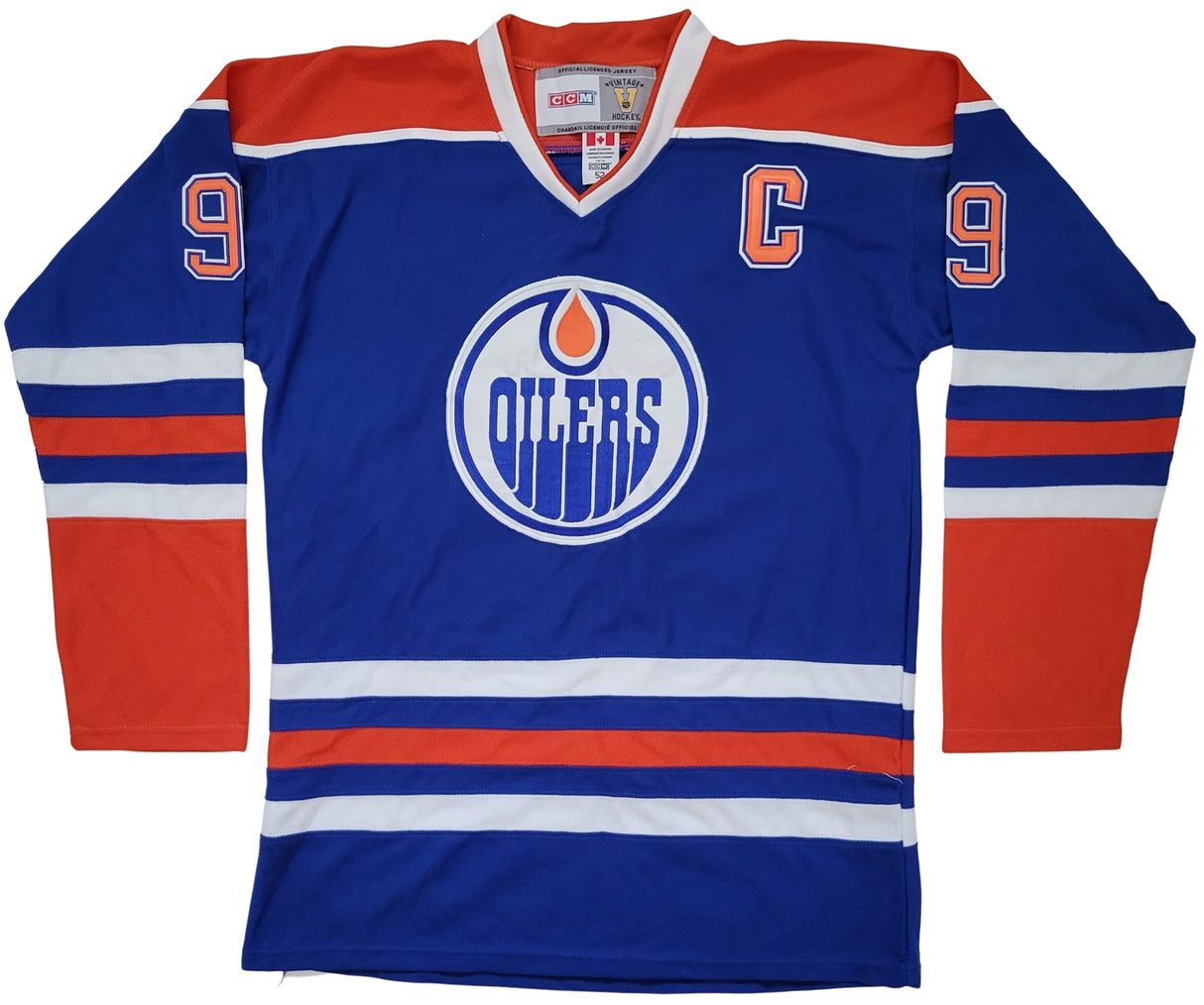 Wayne Gretzky signed Edmonton Oilers Hockey Jersey exact proof COA autographed