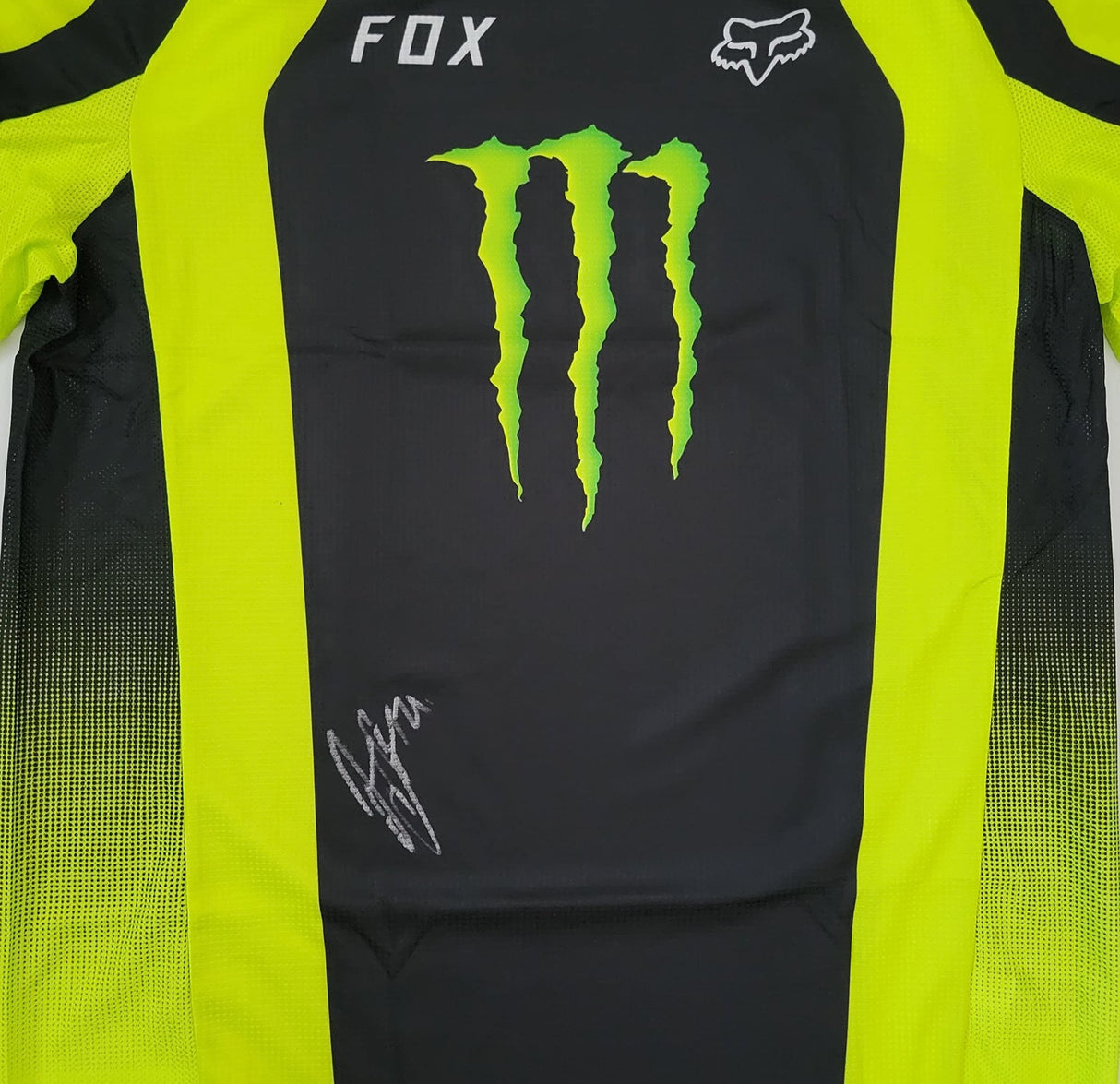 Jason Anderson Supercross Motocross signed Monster Jersey COA proof autographed