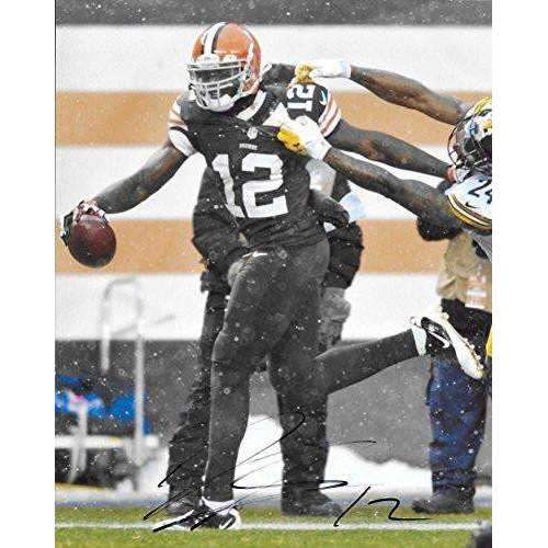 Josh Gordon, Cleveland Browns, Signed, Autographed, 8x10 Photo, a COA with the Proof Photo of Josh Signing Will Be Included--