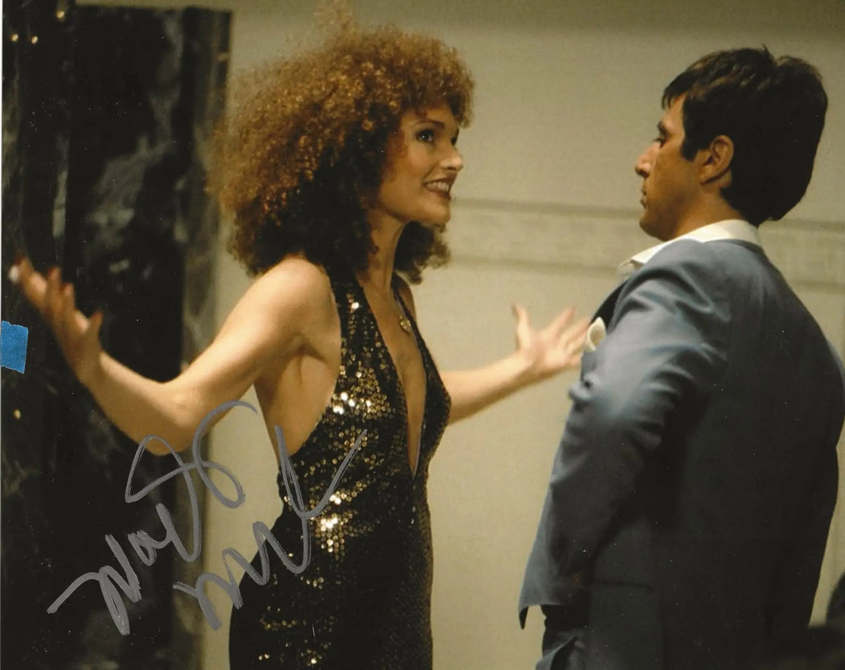 Mary Elizabeth Mastrantonio signed Scarface 8x10 photo COA proof autographed! Star..