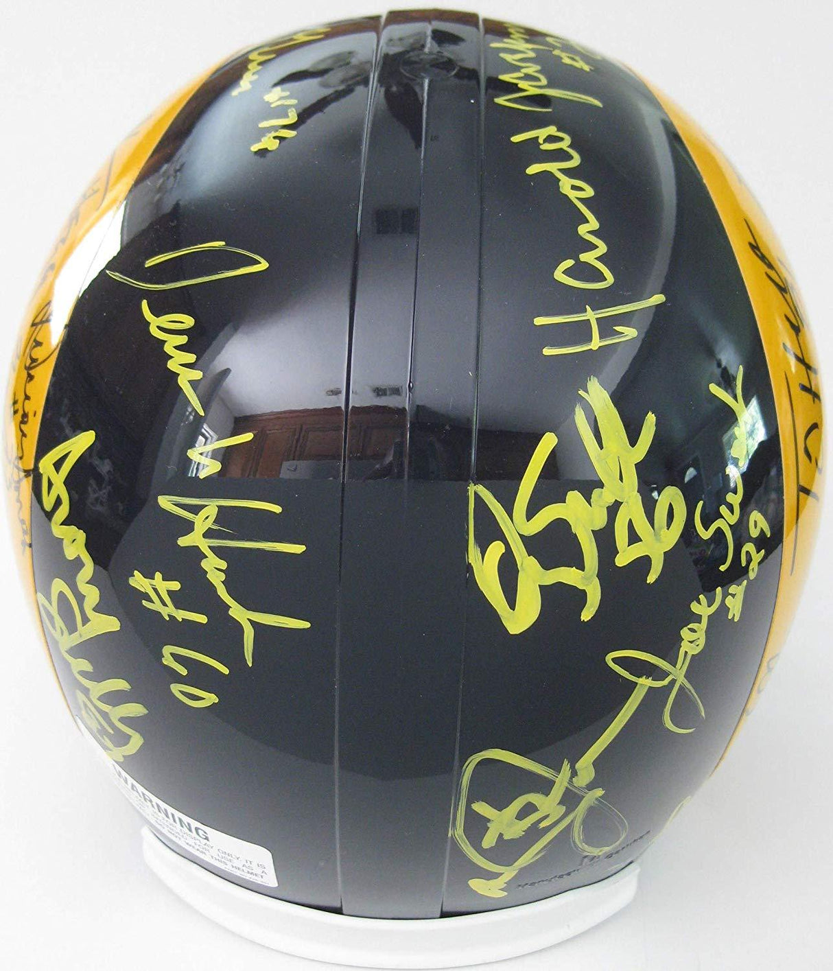 LA Rams, St Louis Rams, legends signed autographed full size helmet, COA proof photos