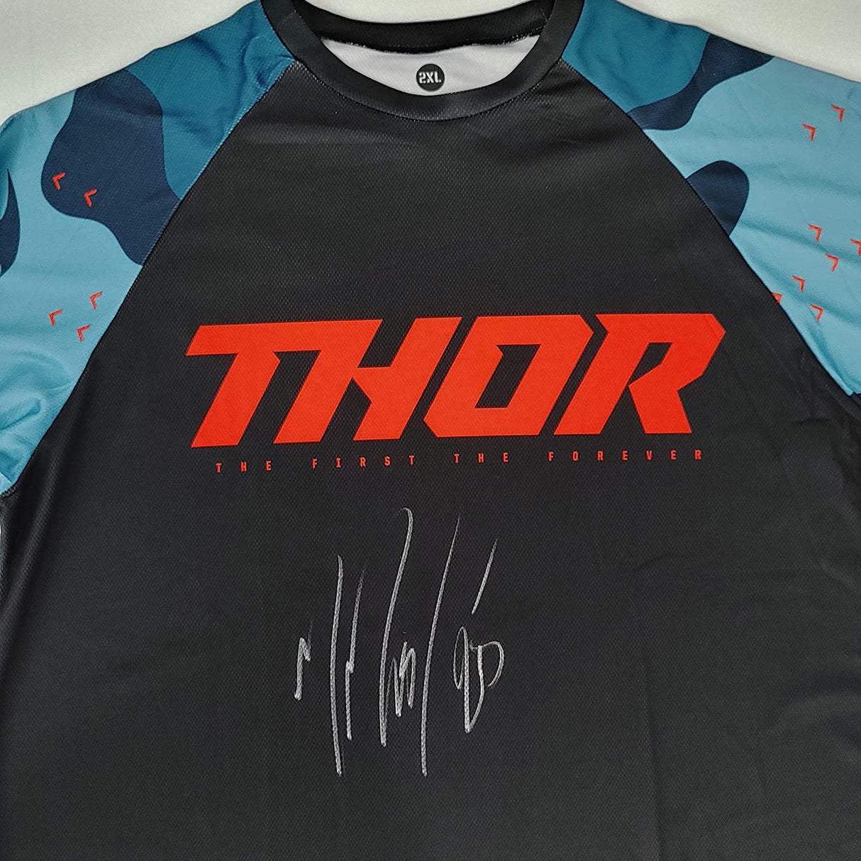 Marvin Musquin Supercross Motocross signed autographed Thor Jersey proof Beckett COA.