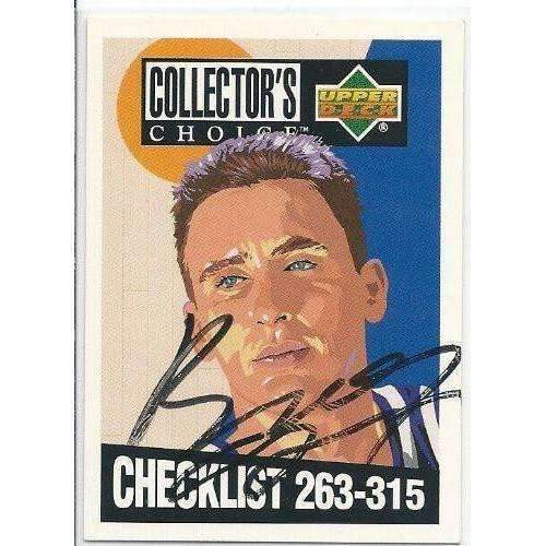 1994, Bobby Hurley, Sacramento Kings, Signed, Autographed, Upper Deck Basketball Card, Card # 418,