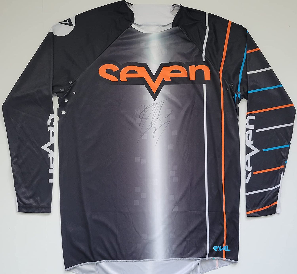 Malcolm Stewart Supercross Motocross signed Seven Jersey proof COA autographed