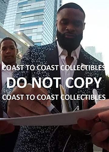 Tyron Woodley Mixed Martial Artist signed autogrpahed UFC 8x10 photo proof COA