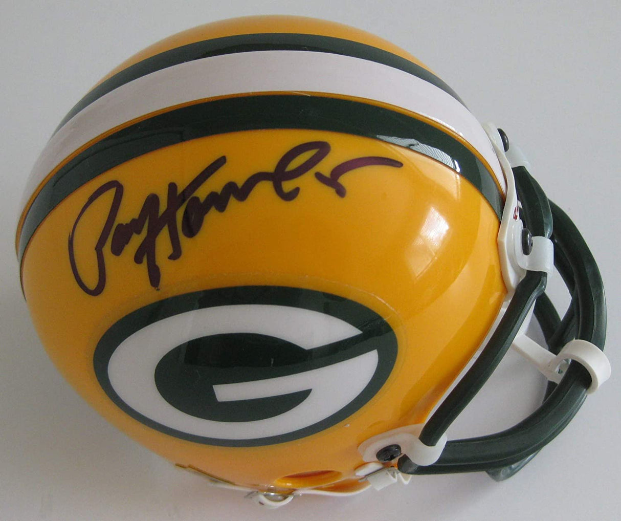 Paul Hornung signed autographed Green Bay Packers mini football helmet Beckett COA