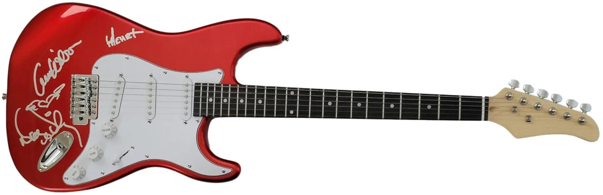 Ann Wilson Nancy Wilson Heart Signed Full Size Electric Guitar Proof Autographed STAR