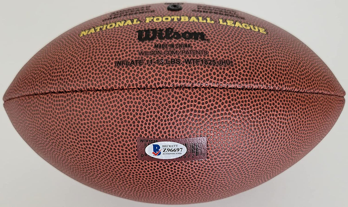 Teddy Bridgewater Panthers Broncos Vikings signed Duke football proof Beckett COA