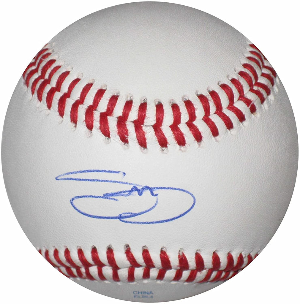 Slade Heathcott New York Yankees Oakland A's signed autographed baseball proof